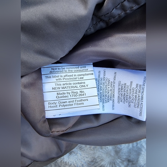 Ralph Lauren Black Label Faux Fur Trim Puffer 60% Down Coat Jacket Womens XL - Picture 11 of 16